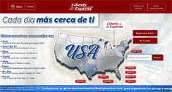 Desktop Screenshot of libertyexpress.us
