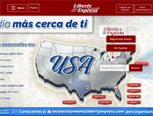 Tablet Screenshot of libertyexpress.us